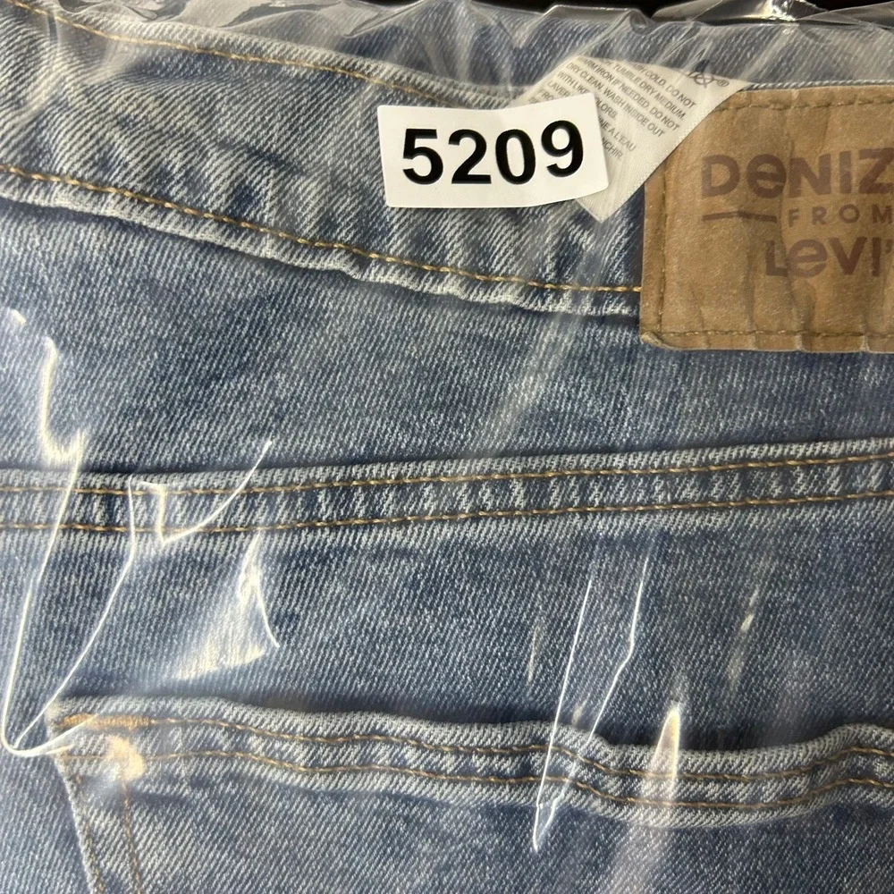 Denizen from Levi's 216 Slim Fit Jeans Men's Blue Denim Stretch Straight - 36X31